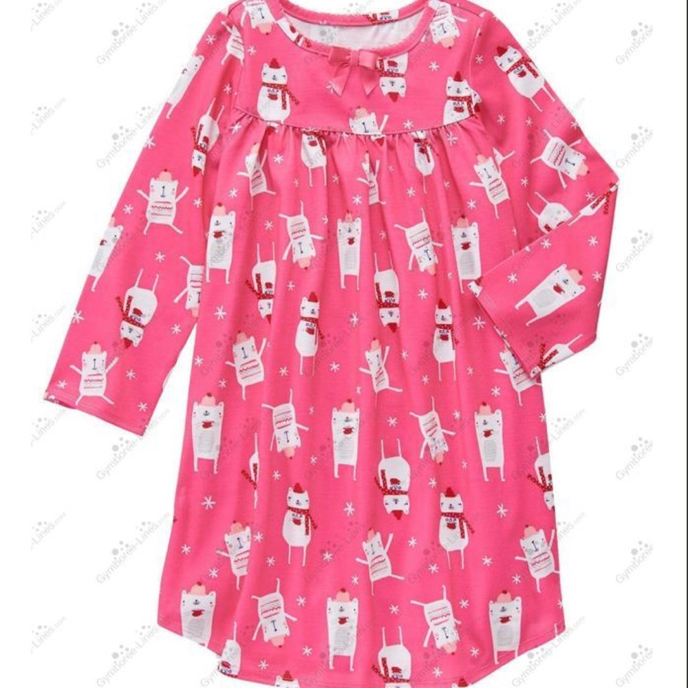 NWT Gymboree Polar Nightgown M (7-8)